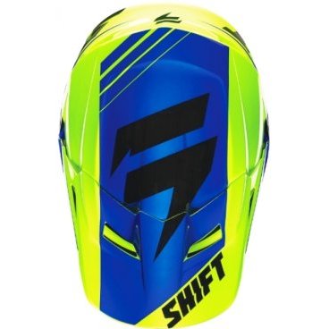 Козырек к велошлему Shift V1 Assault Race Helmet Visor, Yellow/Blue, 16510-586-XL/2XL
