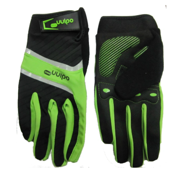 Перчатки велосипедные ODINN, летние, с длинными пальцами, зеленый, 5013XL-gn