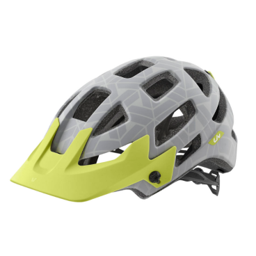 Фото Шлем велосипедный Giant/LIV INFINITA, женский, матовый серый/яркий зеленый, 800001358