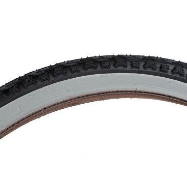 Покрышка для велосипеда KENDA 26"х1.95 (50-559), K935, KHAN, полуслик, черно-белая, 5-525447
