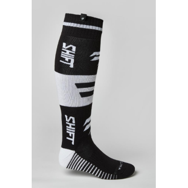 Фото Велоноски Shift Black Label King Sock, Black/White, 26209-018-L/XL