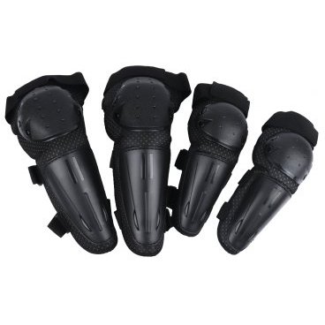 Фото Комплект защиты Vinca Sport, взрослый,  индивидуальная упаковка, черный, VP 28 adult black