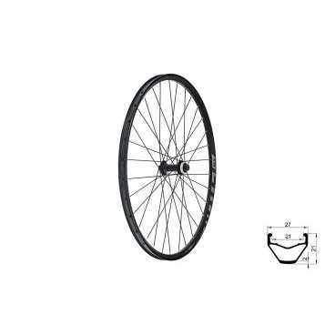 Фото Колесо велосипедное KLS CARTEL DSC F, переднее, 28/29", под дисковый тормоз, чёрный