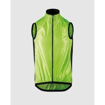 Фото Ветровка велосипедная ASSOS MILLE GT wind vest, без рукавов, унисекс, visibility Green, 13.34.338.67.XS