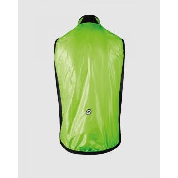 Ветровка велосипедная ASSOS MILLE GT wind vest, без рукавов, унисекс, visibility Green, 13.34.338.67.XS