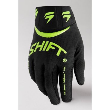 Велоперчатки Shift White Label Bliss Youth Glove, подростковые, Flow Yellow, 2021, 26390-130-YL