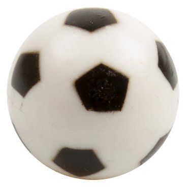 Фото Колпачки для ниппеля M-Wave, авто, алюминий/пластик, 1шт, футбольный мяч, 5-519970