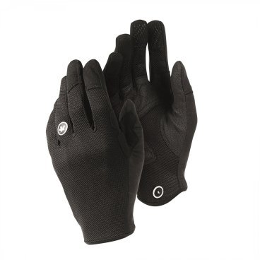 Перчатки велосипедные ASSOS TRAIL FF Gloves, унисекс, длинный палец, blackSeries, P13.50.529.18.L