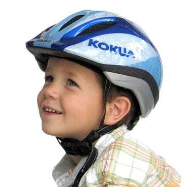 Шлем велосипедный KOKUA, детский, синий
