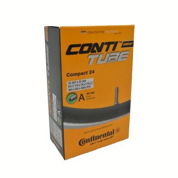 Камера велосипедная Continental Compact 24", 32-507 / 47-544, A40, автониппель, 0181291