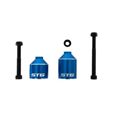Пеги STG для трюкового самоката с осью, 36 мм, алюминий, синий, Х99074