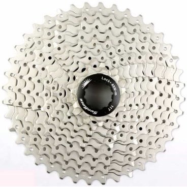 Фото Кассета велосипедная SUN RACE, 11-40, 10 скоростей, на алюминиевом пауке, TAX-11-40