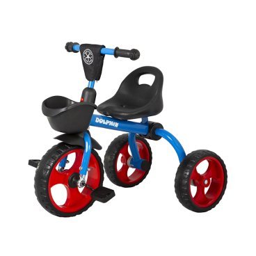 Детский складной 3-х колесный велосипед Maxiscoo Dolphin 2021