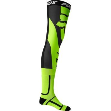 Чулки Fox Mirer Knee Brace Sock, черно-зеленый 2021, 28158-130-M