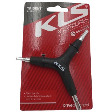 Y-ключ KELLYS TRIDENT, шестигранники 4/5/6мм, Tools TRIDENT