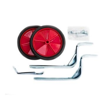 Фото Приставные колеса Vinca Sport, 12"-20", сталь/пластик, красные, HRS 12-20 red
