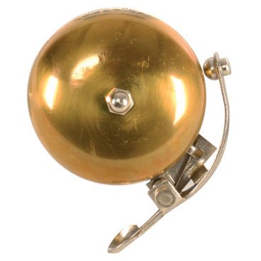 Звонок велосипедный Oxford Brass Ping, золотой, BE154