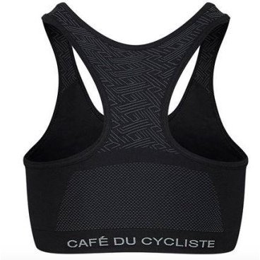Велотоп (бра) Café Du Cycliste Rosalie, женский, чёрный, 3700955318959