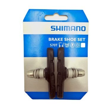 Тормозные колодки SHIMANO для v-brake S70T, к BR-M510, пара Y8GV9801A
