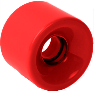 Фото Колесо Vinca Sport для круизеров и лонгбордов, 60*45 мм, 78А, красное, DW 01 red