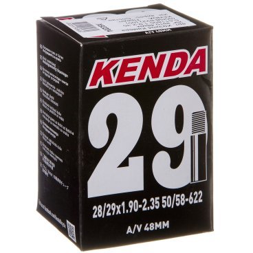Фото Камера для велосипеда KENDA 28-29", авто ниппель, 1.9-2.35 (50/58-622),  5-516329