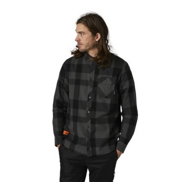 Рубашка Fox Voyd 2.0 Flannel, Black, 2021, 28627-001
