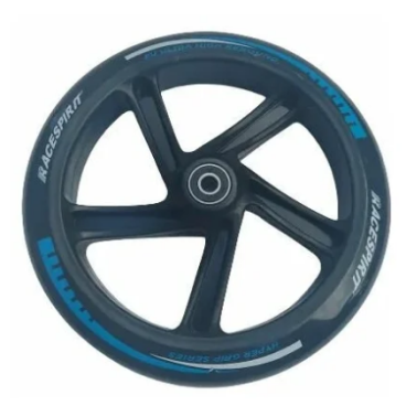 Колесо для самоката Team Race Spirit, полиуретан, ABEC 9, 200 мм, голубое, SC 200 WINGS