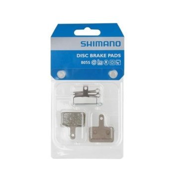 Колодки тормозные SHIMANO B05S, для дисковых тормозов, полимерные, c шплинтом, 1 пара, EBPB05SRXA