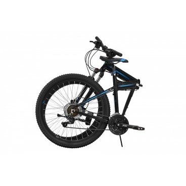Фото Складной велосипед Stark Cobra 26.2 HD, черный/синий/черный, 2023Ø HQ-0010134