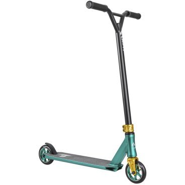Самокат Chilli Pro Scooter 5000, детский, трюковый, 2022, голубой/зеленый/черный/неохром/серый, 102-45
