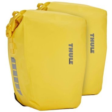 Фото Сумка велосипедная Thule Shield Pannier Pair Yellow, 25L, на багажник, 3204211