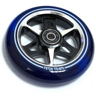 Колесо для самоката Tech Team X-Treme KL, 110*24 мм, прозрачный  синий, 364027