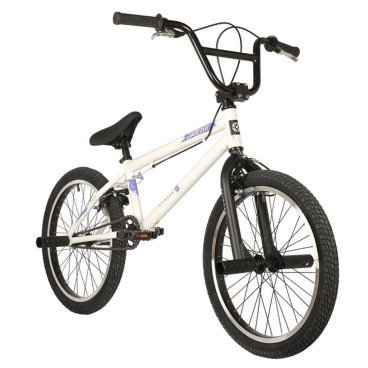 Велосипед STINGER GRAFFITI, BMX, 20", размер 10", сталь, белый, VX46987