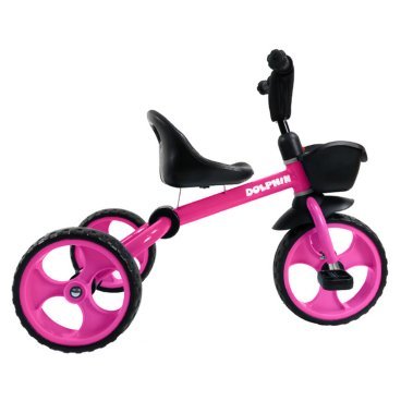Детский велосипед Maxiscoo "Dolphin", трехколесный, складной, 2023