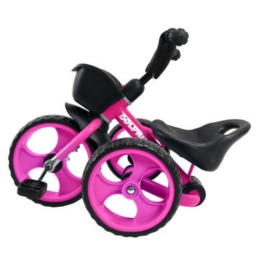 Детский велосипед Maxiscoo "Dolphin", трехколесный, складной, 2023