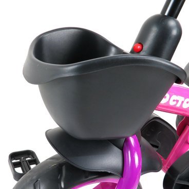 Детский велосипед Maxiscoo "Octopus", трехколесный, складной, с ручкой управления, 2023
