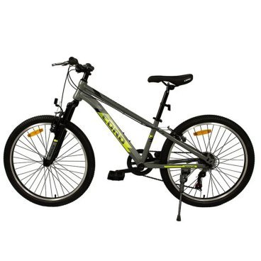 Детский велосипед Maxiscoo "Cord Modus", городской,  24", 7 скоростей, серый, 2023, CRD-STD2402