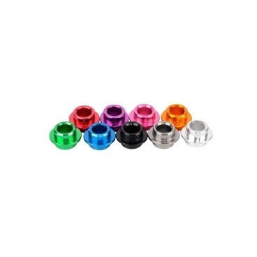 Фото Проставочное кольцо TRIX, для колеса трюкового самоката, алюминий, пурпурный, цена за 10 штук, SC-TX-20-PR