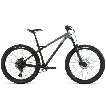 Горный велосипед FORMAT 1311 PLUS, 27.5", 9 скоростей, черный-мат/темно-серый-мат, 2023, VX23244
