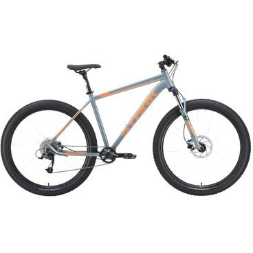 Фото Горный велосипед Stark Funriser 29.4+ HD, 29", зеленый/морковный, 2023
