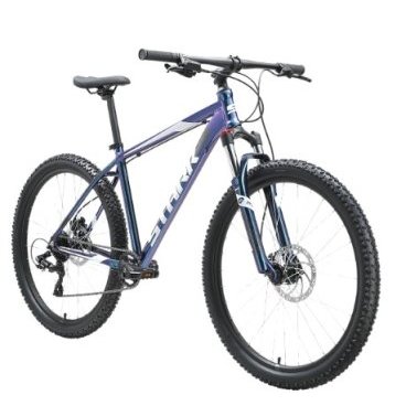 Фото Горный велосипед Stark Hunter 27.3 HD синий/черный/белый, 2023, HQ-0009915