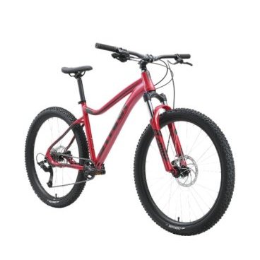 Фото Горный велосипед Stark Tactic 27.4 HD красный металлик/никель 18" 2023, HQ-0009895