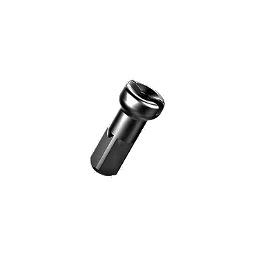 Фото Ниппель латунный Pillar, Brass nipple, 14G x 16 mm Black, NBK440014