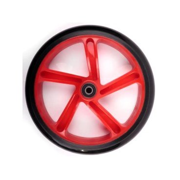 Фото Колесо Vinca Sport для самоката Полиуретан, ABEC 9, диам. - 200мм, красное, SC 200 red