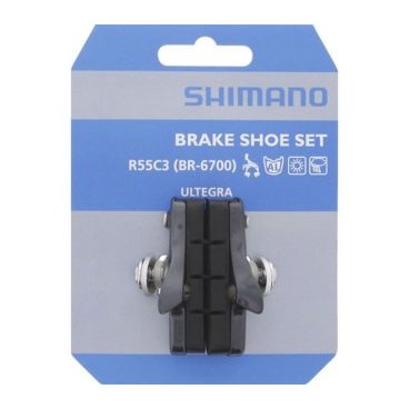 Фото Тормозные колодки Shimano, brake pad, R55C3, Cartridge, for BR-6700, for aluminium rim, 1 pair, A154773