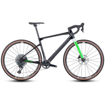 Фото Велосипед гравел BMC URS 01 FOUR, 28", Black/Green. 2023, URS01Four