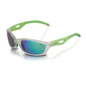 Очки велосипедные XLC Sunglasses Saint-Denice SG-C14, Frame grey, lenses green mirror coated, 2500158031